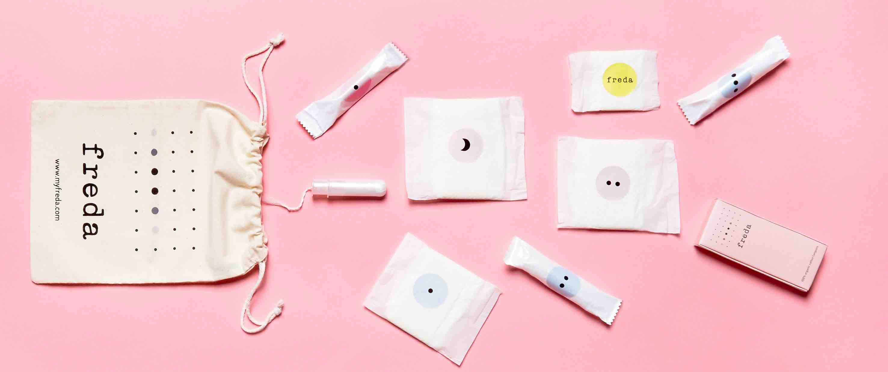 plastic free periods menstruation tampons freda
