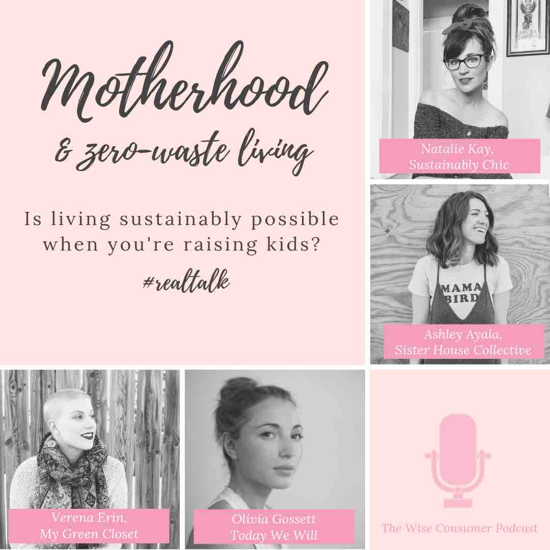 motherhood zero waste podcast the wise consumer
