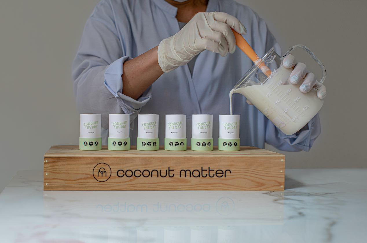 Coconut Matter zero waste clean beauty vegan handmade natural deodorant