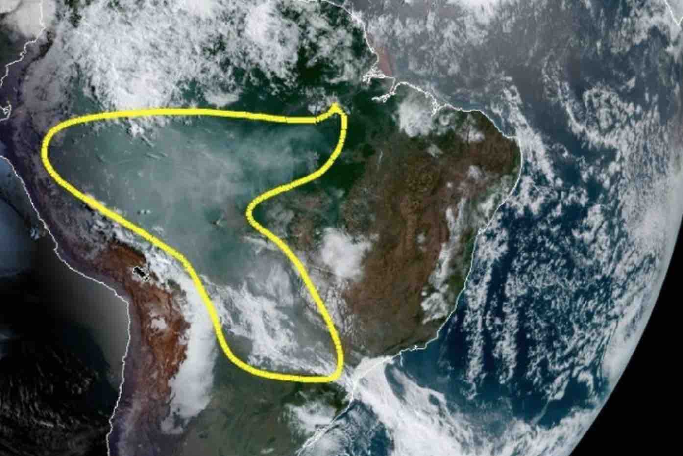 satellite data deforestation brazilian amazon rainforest fires