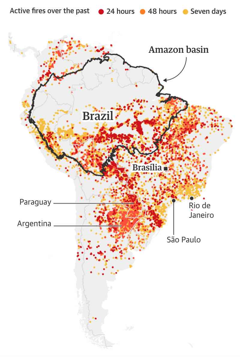 graphic deforestation brazilian amazon rainforest fires NASA