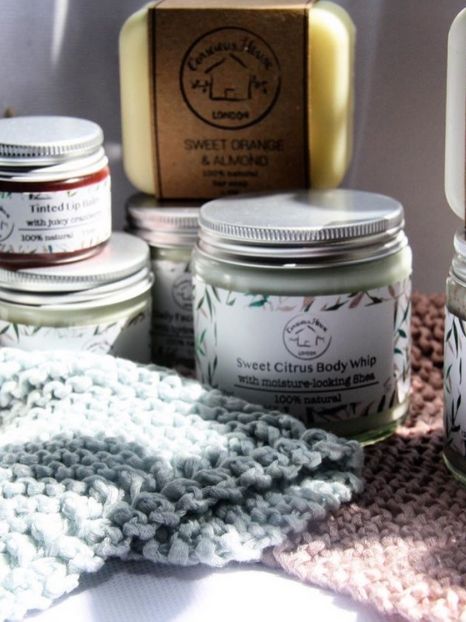 How to create the perfect natural and organic beauty gift sets conscious house face cloth