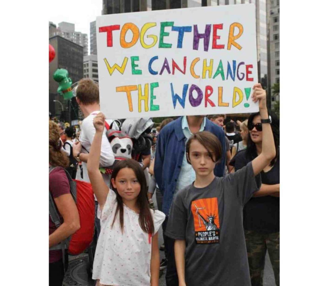 100 original protest posters in the year of Greta Thunberg