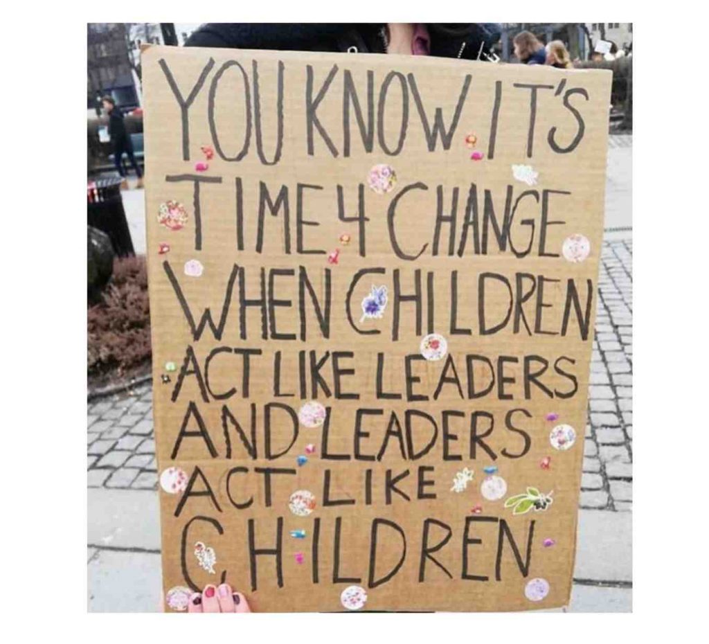 100 original protest posters in the year of Greta Thunberg