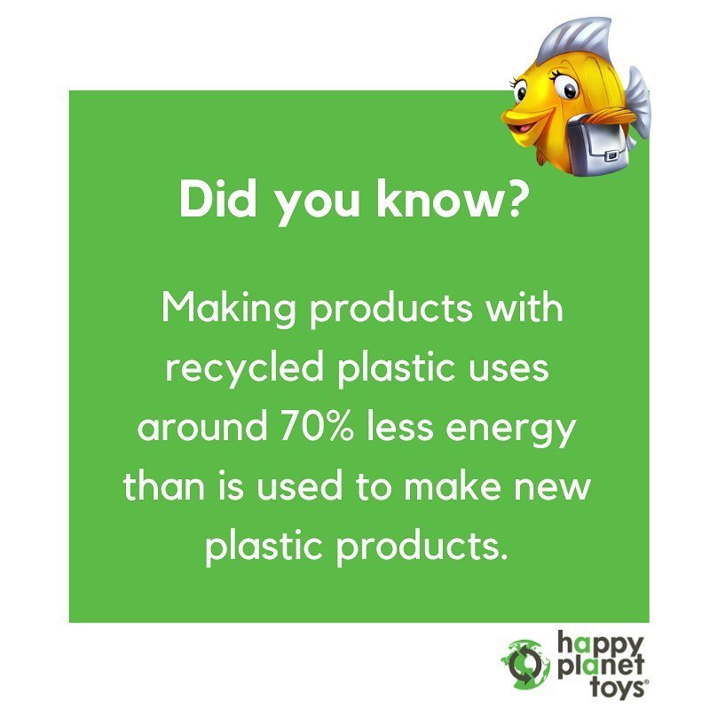 Recycled plastic toys that children will love to play with!