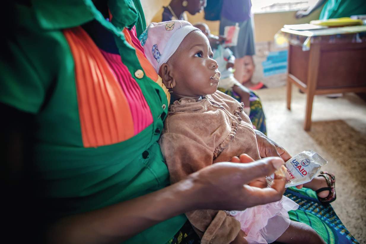 Edesia MeWe children malnutrition peanut butter