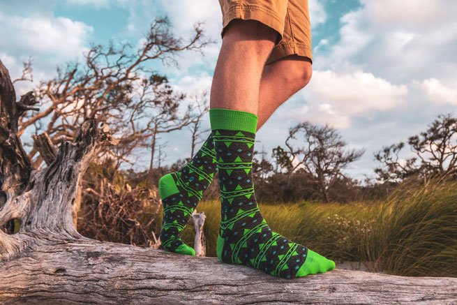 conscious steps fair trade giving back organic socks