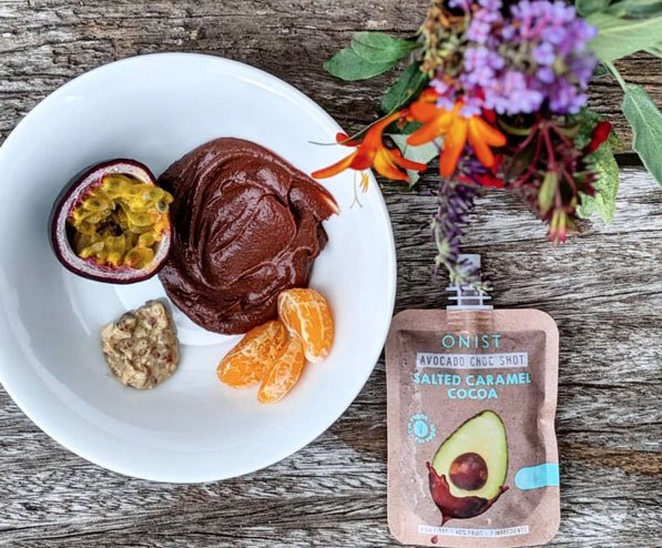 avocado chocolate pudding onist