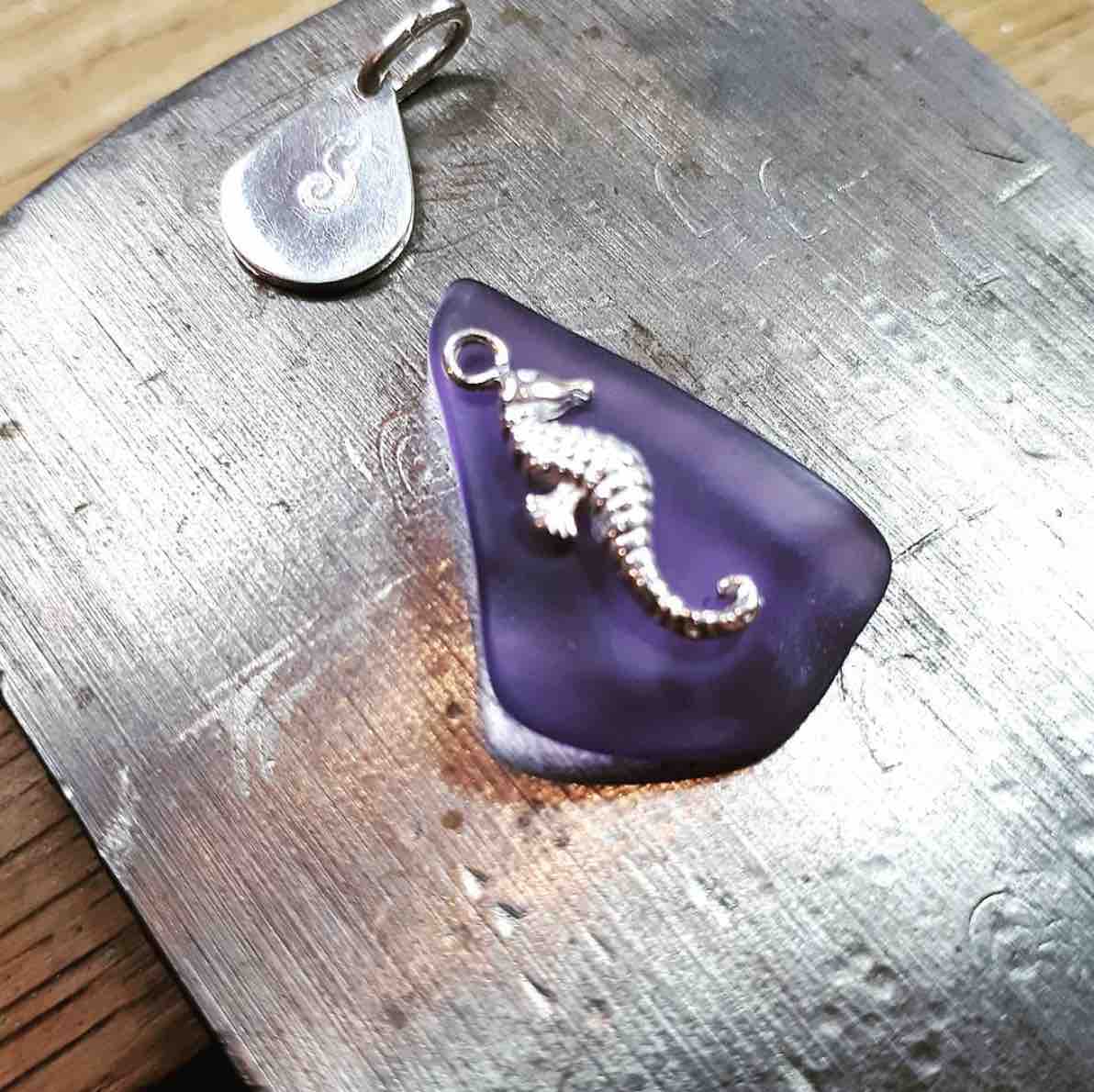 Upcycled seaglass jewellery for mermaids