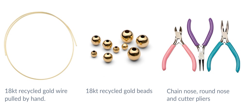 Scéona creating fine ethical gold jewellery with a sustainable supply chain technique