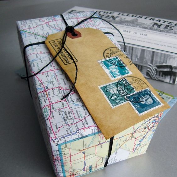 13 DIY low cost ideas using upcycled gift wrapping materials