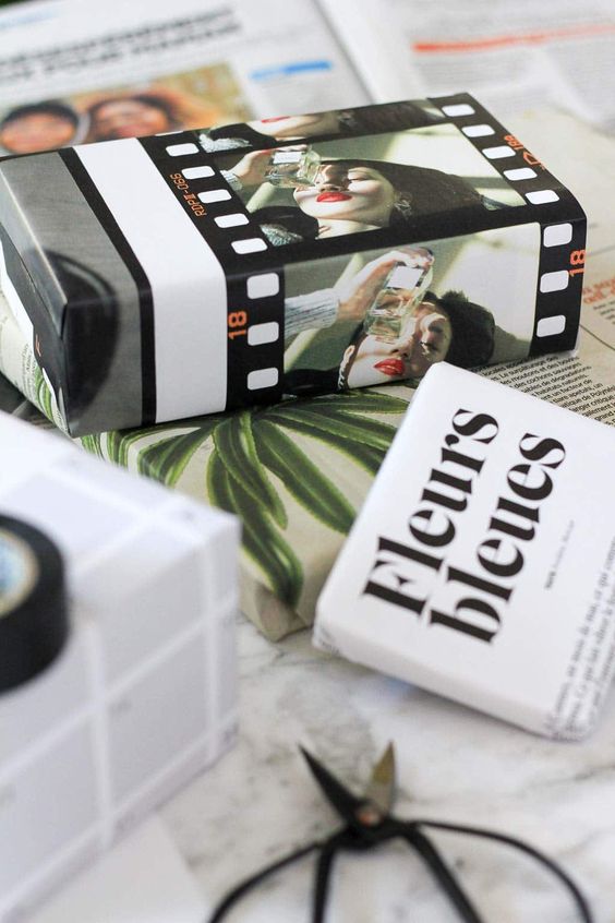 13 DIY low cost ideas using upcycled gift wrapping materials