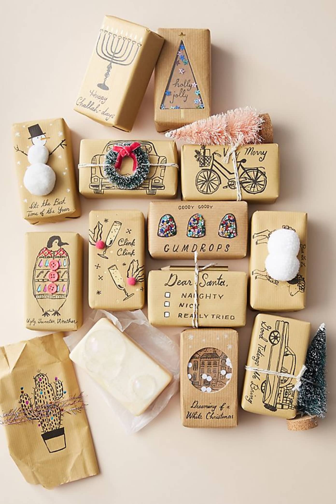13 DIY low cost ideas using upcycled gift wrapping materials