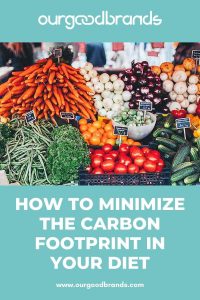 How to minimize your carbon footprint in your diet (even as a vegetarian)