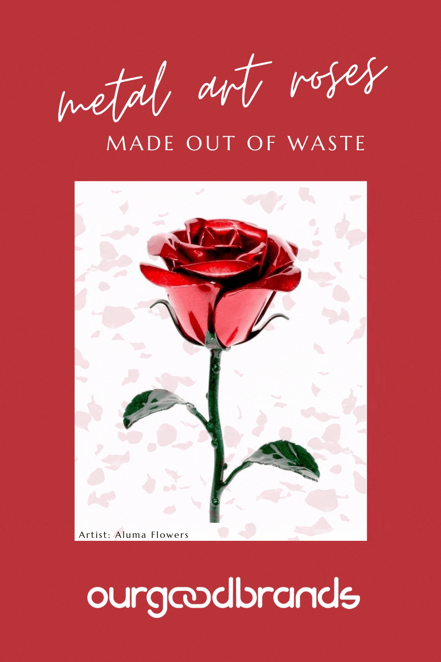 The most beautiful handmade metal art roses to gift this Valentine's
