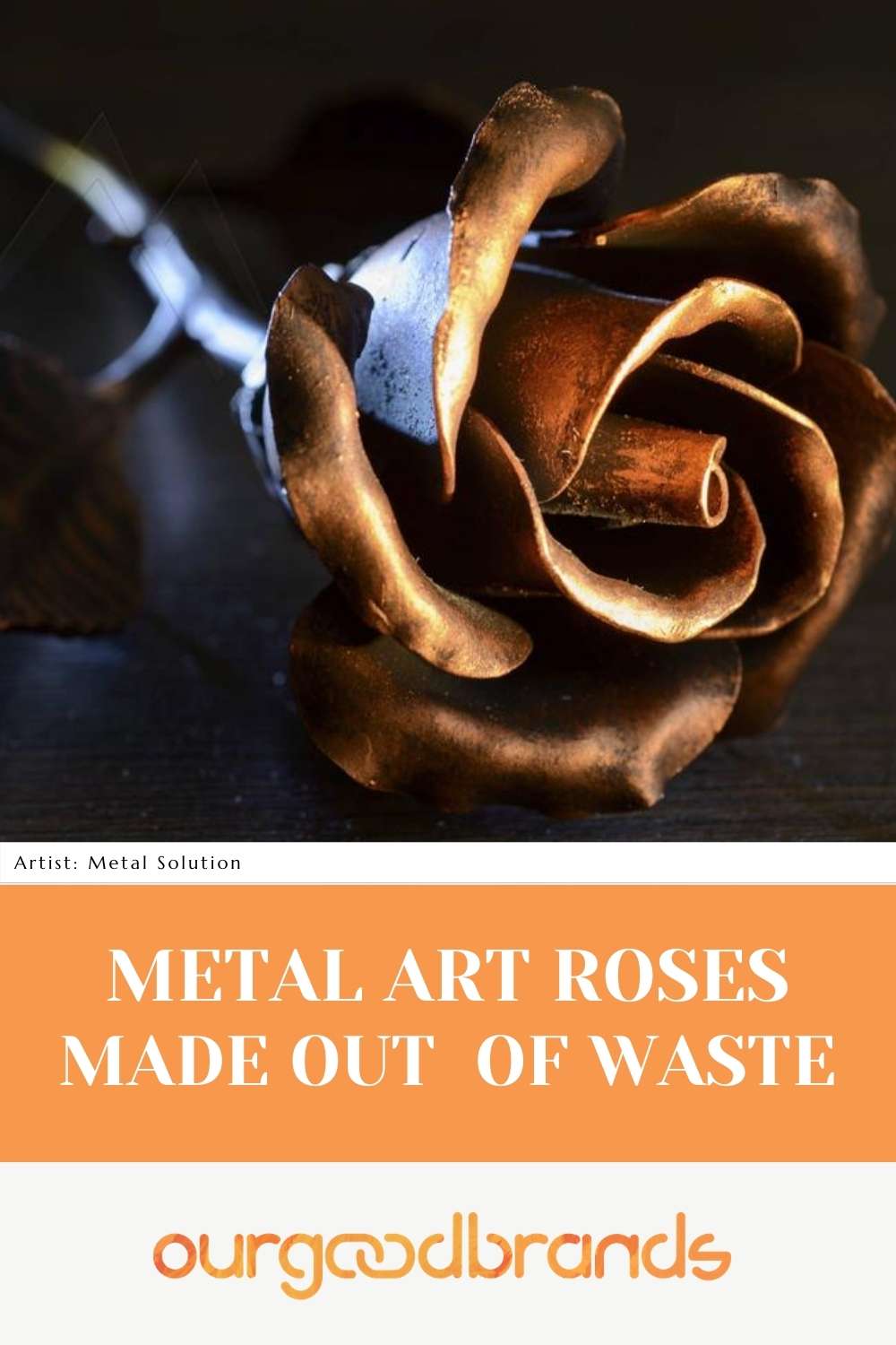 The most beautiful handmade metal art roses to gift this Valentine's