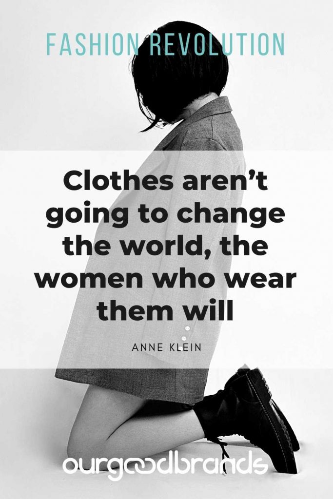Slow Fashion Quotes to start a Fashion Revolution this 2021