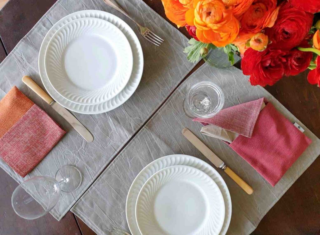 Circle for purpose with home & kitchen items made from textile offcuts
