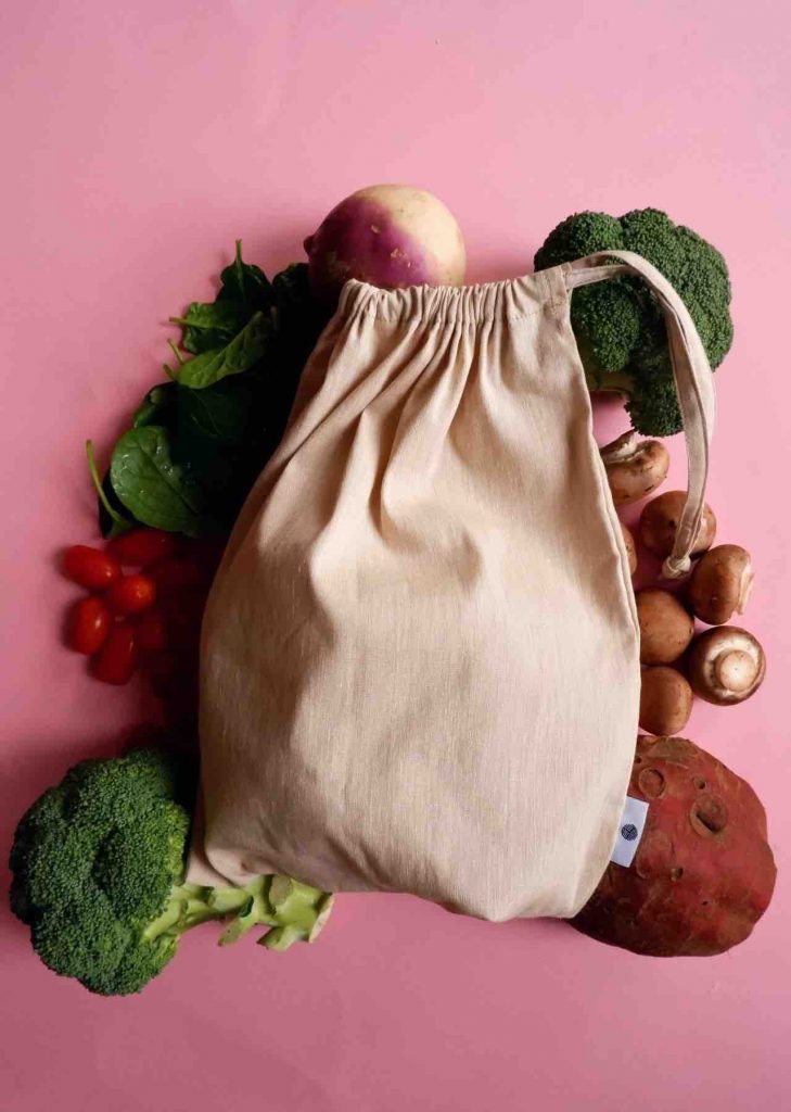 Circle for purpose with home & kitchen items made from textile offcuts