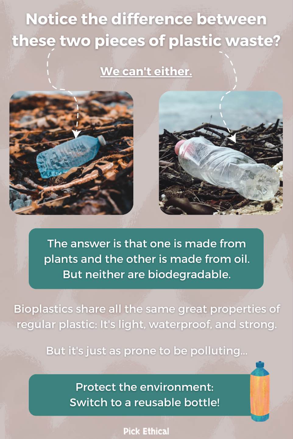 What Are Bioplastics & Why You Should Avoid Them Infographic