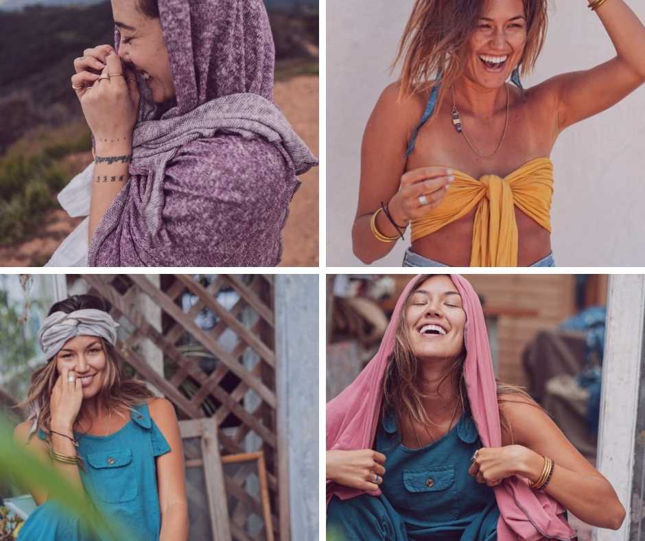 Artisan-crafted scarves, bandanas, shawls for a Late Sunday Afternoon